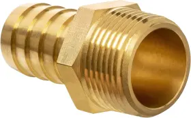BNM003 JUWO Barb Npt Male Pipe Hose Fitting Air Gas Fuel