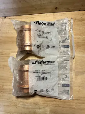 50175 JW PRESS Copper Coupling