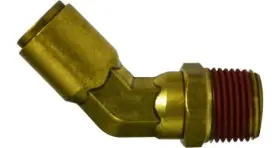 BABPL45MES1008 KG USA Dot Air Brake Push Lock Male Elbow