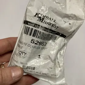 529521 KIMBALL MIDWEST Interchange Tru Flate Female Air