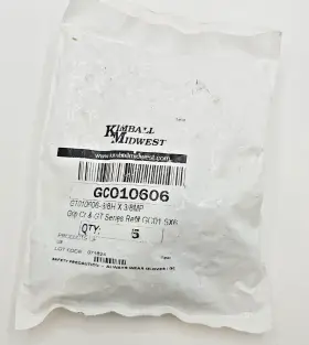 GC010606 KIMBALL MIDWEST Male Pipe Rigid Hose End Grip Crimp