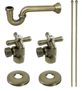 KPK203 KINGSTON BRASS Gourmet Plumbing Supply Trap Kit