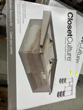 0335-SRND-CN KNAPE VOGT MFG CO Closet Culture Steel Basket