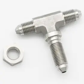 SE0003 KRD PERFORMANCE Male Steel Bulkhead Tee Brake Hose