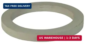 Lamons 300.camgas.whtnbrx10 3 Inch Camlock Gasket Cam And Groove Food Grade White Buna/nbr 10 Gaskets