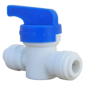 19-6501 LASCO Straight Shut Valve Push Fitting Copper