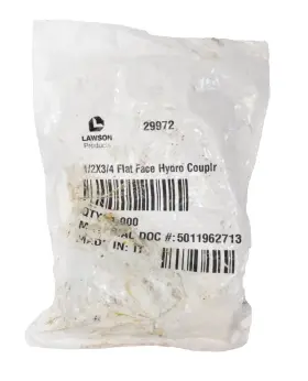 29972 LAWSON Hydraulic Connect Coupler Steel