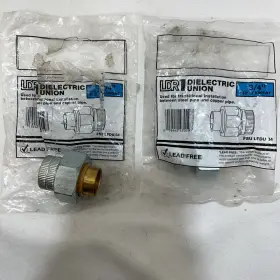 019442470197 LDR Plumbing Pipe Dielectric Union Fip Sweat Cup