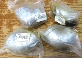 E90-114 LDR Galvanized Elbow
