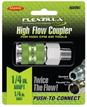 A53426FZ LEGACY MANUFACTURING Flexzilla Pro High Flow Coupler