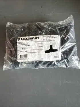 461-153 LEGEND Pex Tee Poly Alloy Expansion