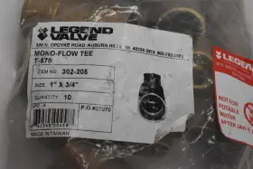 302-205 LEGEND VALVE Mono Flow Tee #2