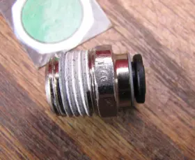 6MM-M14 LEGRIS Straight Push Connect Fittings Threads #3