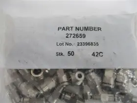 272659 LINCOLN Tube Npt Male Straight Fitting #2