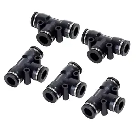 LK-NPE-1-4 LOKOCAR Push Connect Fittings Tee Od Pneumatic Air