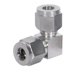 752812519163 LOZOME Steel Elbow Compression Fitting Adapter