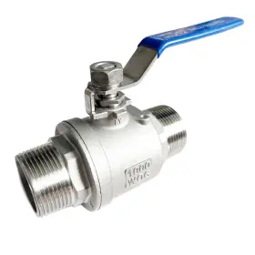 QF-240930-6 LOZOME Male Thread Ball Valve Steel Port Npt