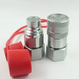 658347339378 LSQ Npt Flat Connect Coupler Hydraulic #3