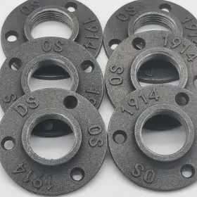 723508528042 LUCAS SHOPS Floor Flange Iron Pipe Fitting Floo