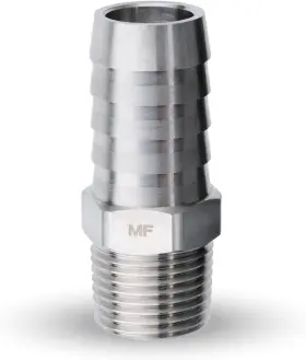 676538830763 MAACFLOW Steel Male Npt Hose Barb