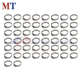 MT163715 MACHINE-TOOLS Pack Steel Clamp Cinch Ring Crimp