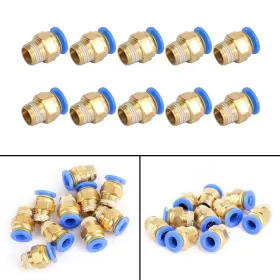I020-A009 MADHORNETS Pneumatic Tube Npt Male Connector Push