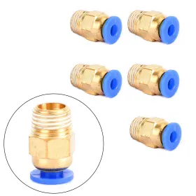 I020-A011 MADHORNETS Male Straight Push Connect Air Fitting