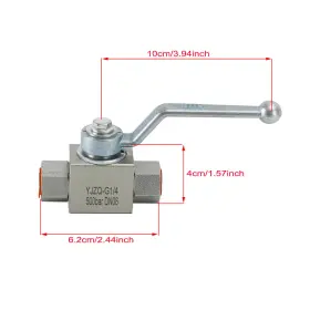 I020-A023 MADHORNETS Hydraulic Valve Khb Ball Npt High Yu #3