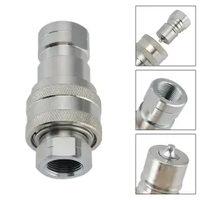 I020-A060 MADHORNETS Npt Hydraulic Connect Coupler Male