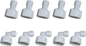 644824375014 MALIDA Thread Tube Connector Elbow Straight
