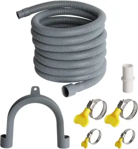 783798294744 MANSTE Washer Drain Hose Extension Washing