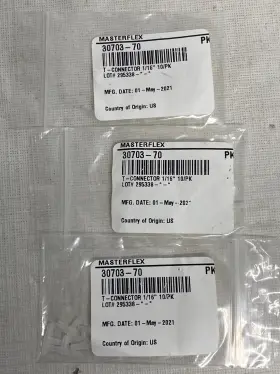 MFLX40615-54 MASTERFLEX AVANTOR Tee Connector Fittings Kynar