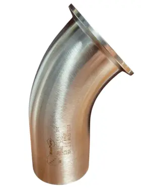 TE2KC6L2.0-PD MAXPURE Steel Orbital Weld Clamp Tube Od Elbow