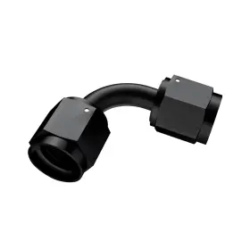 Mayspare Lty-4an-4an-90 4an Female To Aluminum Black 90 Degree Swivel Union Adapter