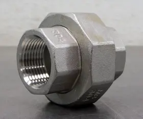 4464K487 MCMASTER CARR Steel Pipe Union Fitting #3