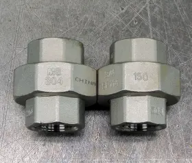 4464K487 MCMASTER CARR Steel Pipe Union Fitting