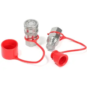 982HC MEFAPE Npt Skid Steer Hydraulic Couplings Bobcat Kubota