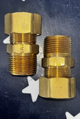 4COMPRESSION MERIT-BRASS Male Npt Compression Fitting Mnpt