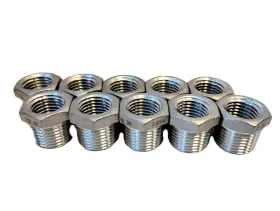 K414-0604 MERIT BRASS Mnpt Fnpt Hex Head Pipe Bushing