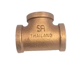 X106-12 MERIT BRASS Fnpt Tee