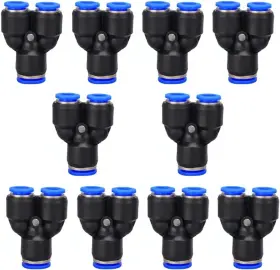 06650 METALAND Od Push Connect Spliter Wye Tube
