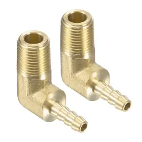723115395303 METALLIXITY Pack Hose Barb Fittings Elbow Npt