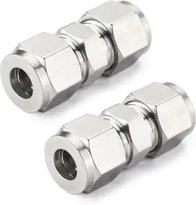 445005585535 METALWORK Steel Compression Tube Fitting Union