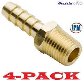 125-6B METTLEAIR Barb Npt Male Straight Fitting