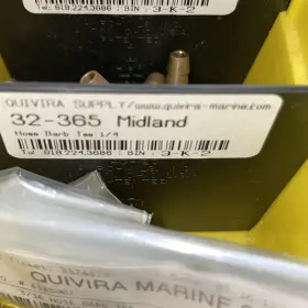 32-365 MIDLAND Hose Barb Tee #2