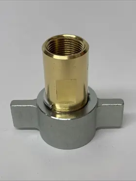 61153 MIDLAND Hydraulic Disconnect Coupler Wing Nut Drybreak
