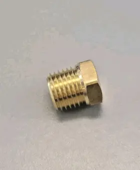 28202 MIDLAND INDUSTRIES Hex Head Plug Male Nptf Cored Pack