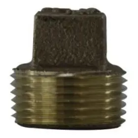 44677LF MIDLAND INDUSTRIES Solid Square Head Plug Mpt