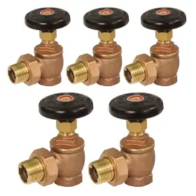 6I564-5 MIDLINE VALVE Steam Radiator Air Vent Pack