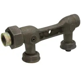 804595979723 MIDLINE VALVE Inlet Outlet Meter Bar Steel